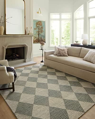 Loloi Chris Loves Julia Francis Spa/Granite 9'-3" x 13' Area Rug by Unknown