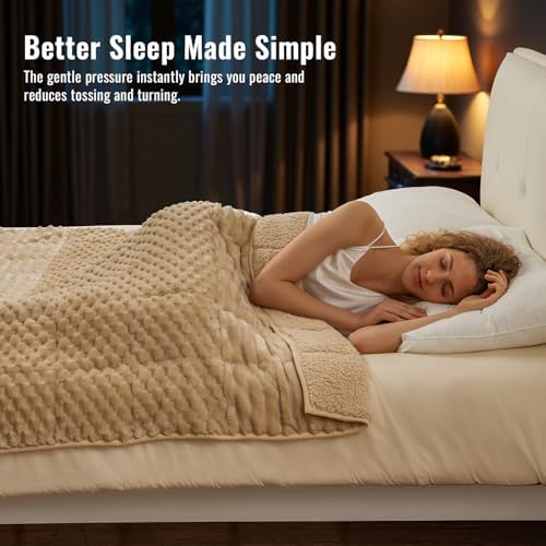 Uttermara Weighted Blankets for Adults, Queen Size 20lbs 60x80 Inches - Image 3