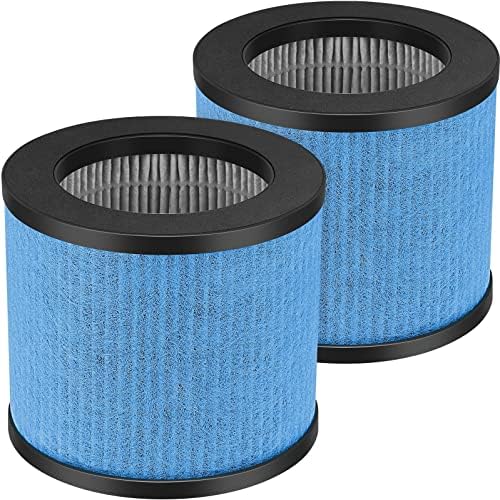 2 Pack TPAP002 Filter Replacements HEPA For TOPPIN TPAP002 Air Purifier by isinlive