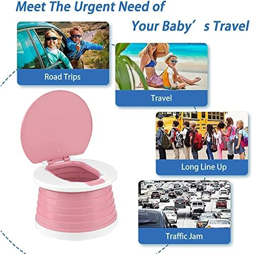 SunnySmile,Travel Potty,Car Potty for Toddler,Portable Toilet for Kids - Image 4