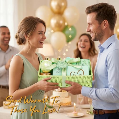 Gifts for Women & Men, 32 Pcs Tea Tree Self-Care Spa Gift Basket for Women - Image 3