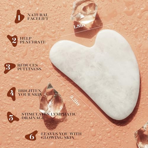 BAIMEI IcyMe Jade Roller & Gua Sha Facial Tool Set for Face Depuffing - Image 4
