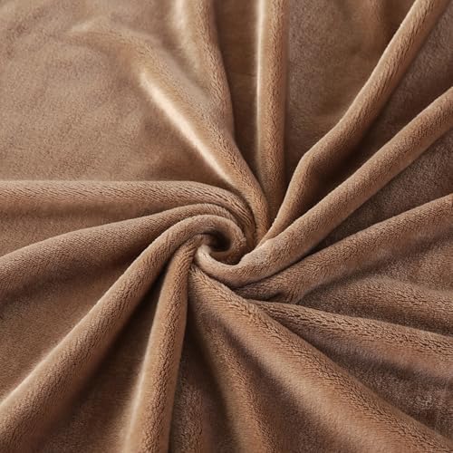 TASTHROW Lightcoffee Throw Blanket 50x60 Inches - Image 5