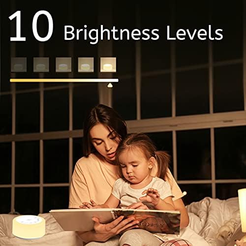 ColourNoise Sleep Machine Sound Machine with 12 Colors Night Light White Noise Machine 5 Timers 30 Soothing Sounds Brown Noise Machine - Image 4