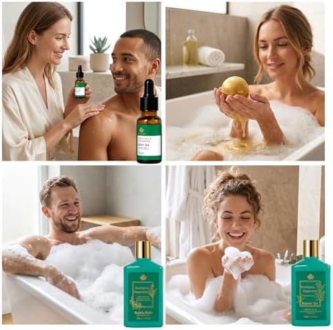 Gifts for Women & Men, 32 Pcs Eucalyptus Home Spa Basket Gift Set for Women - Image 6