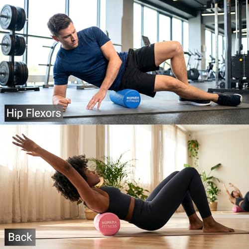 Exercise Foam Roller for Working Out | 18in Foam Roller - Image 5
