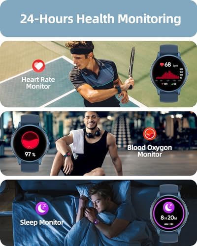 Parsonver Smart Watch for Men Women(Answer/Make Calls), Fitness Tracker - Image 3