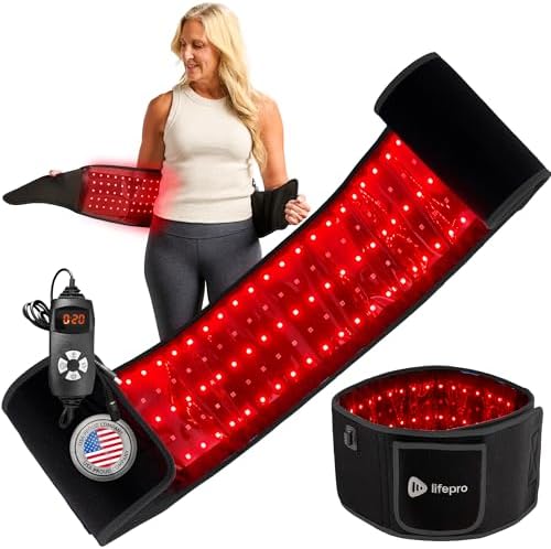 Lifepro Allevared Red Light Therapy Belt - 105 Triple Chip LED Belt by Lifepro