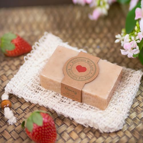 Natural Spa Gift Set for Her, Self Care Package for Women Spa Gift Basket, Wellness Spa Box, Bath and Body - Because you're worth it! (Medium, Strawberries and Cream) - Image 4