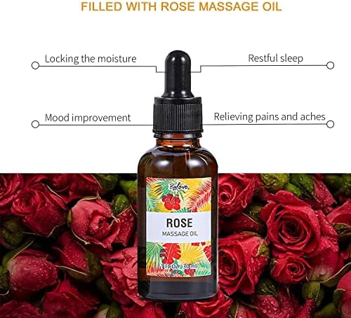 Spa Gifts for Women, Gift Set, Self Care Kit, Birthday Gifts, 5pc Rose Bath Sets Include Massage Oil, Bath Bomb, Salt Scrub, Soap, Hand Cream, Christmas Gifts for Mom - Image 5