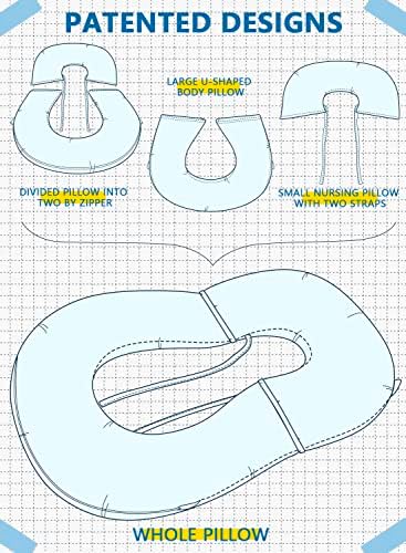 INSEN Reading Pillow, Back Pillow for Sitting in Bed and Couch - Image 3