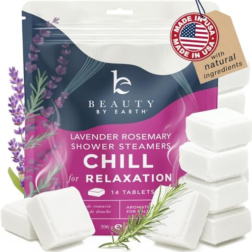 Shower Steamers Aromatherapy - USA Made with Natural Ingredients by BeautybyEarth