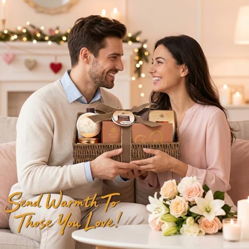 Gifts for Women & Men, 32 Pcs Coconut Vanilla Spa Gift Basket Set for Women - Image 3