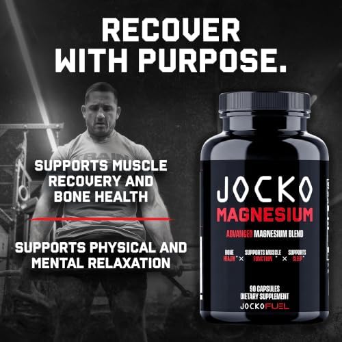 Jocko Fuel Magnesium Glycinate, Citrate & Taurate Complex | 30 Serving - Image 2