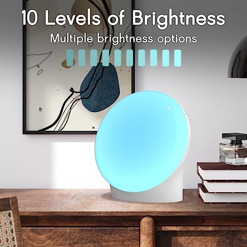 BrownNoise White Noise Machine with 30 Soothing Sound Sound Machine 12 Colors Night Light with 36 Volume Levels and Memory Function 4 Timers 10 Adjustable Brightness Sleep Machine for Baby Adults Kids - Image 4