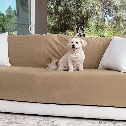 Callarome Waterproof Blanket for Bed & Couch Protection, Brown, 50"x60" - Image 2