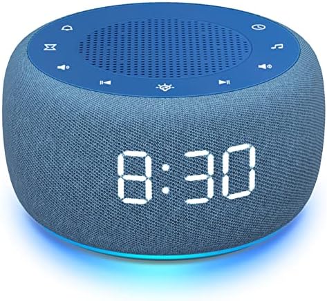 Buffbee Sound Machine & Alarm Clock 2-in-1, Bedroom Sleep Clock, Twilight by BUFFBEE