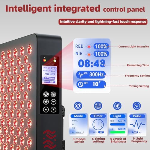Red Light Therapy for Body Face,630/660nm Red & 810/850nm - Image 2