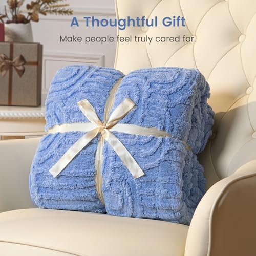 Sherpa Fleece Weighted Blanket for Adults, Dual Sided Soft, 60"x80" 20lbs - Image 6