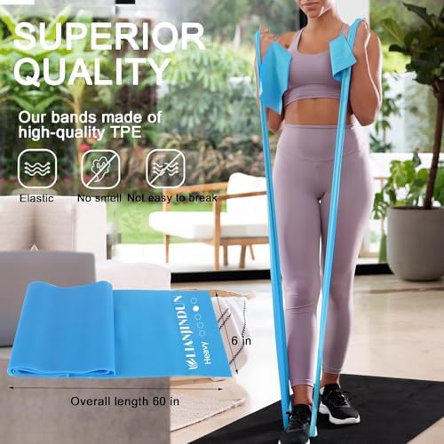 Resistance Bands for Working Out, Physical Therapy, Exercise, Pilates, Yoga - Image 4