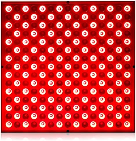 LED-Red-Light-Therapy-Device - 45W LED Panel Deep 660nm and Near-Infrared 850nm Light Combo for Skin Beauty, Pain Relief of Muscles and Joints by Rhmip