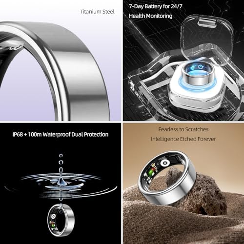 Smart Ring for Women & Men Fitness Sleep Heart Tracker - Image 5