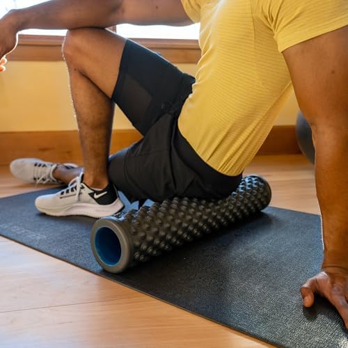 Teeter Massage Foam Roller - Textured for Deep Tissue Muscle Relief to Boost Recovery, Flexibility, Mobility - Back Pain Relief, Sports Massage, Myofascial Release - Image 2