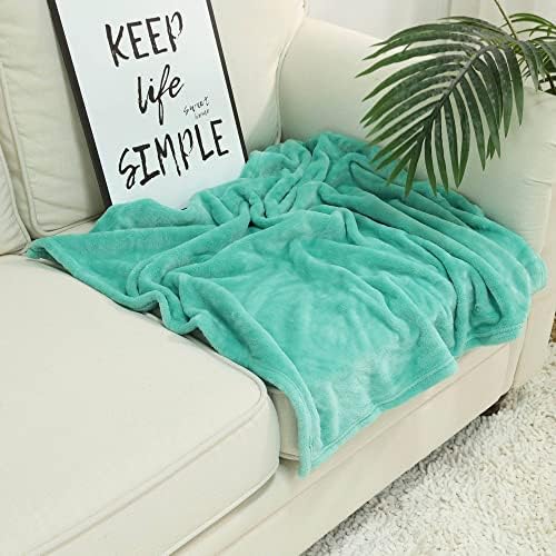 NANPIPER Baby Blankets, Super Soft Fleece Fuzzy Blanket for Toddler, Luxury Cozy Lightweight Microfiber Plush Blanket-Throw Size 30"x40",Lake Blue - Image 4