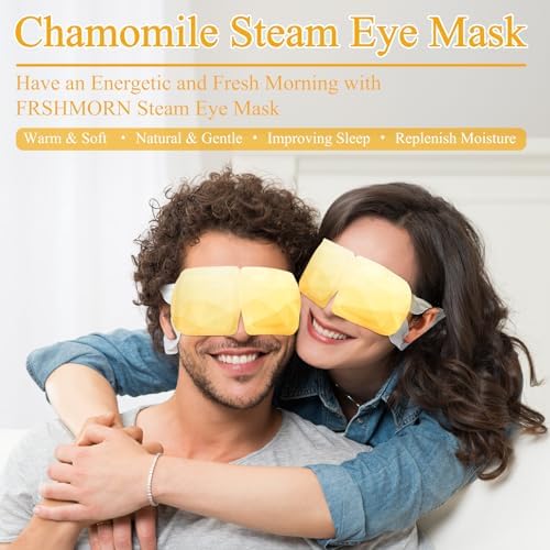 16Packs Steam Eye Mask Heated Eye Masks For Dry Eyes, Chamomile - Image 2