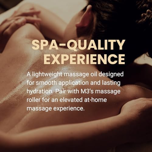 Lymphatic Massage Oil & Lymphatic Drainage Massager Kit, 8 fl oz by M3 - Image 4