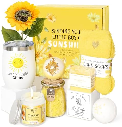 Birthday Gifts for Women, Unique Relaxing Spa Baskets for Self Care, Get Well Soon, Christmas Presents for Best Friends, Bestie, Sister, Mom, Her, Female by SuhctuptxAccompanyUInLife