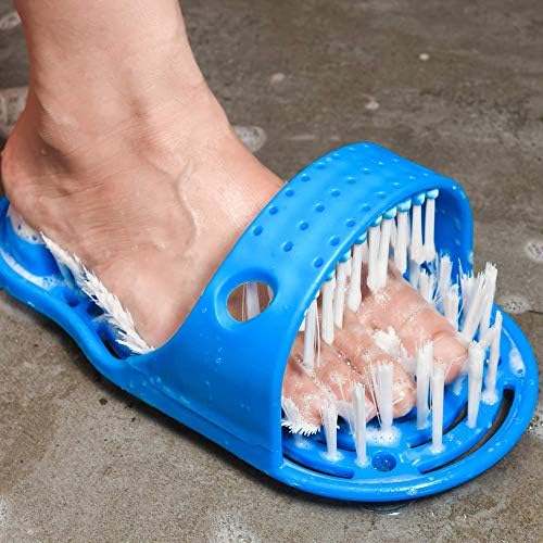 LUITON 2 Pack Foot Scrubber Massager Scrub Feet Cleaner Washer Brush for Shower Spa Massage Floor Slipper for Exfoliating Cleaning Foot - Image 2
