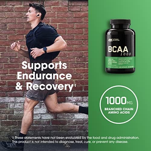 Optimum Nutrition BCAA Capsules, Keto Friendly, 1000mg, 60 Ct - Image 3