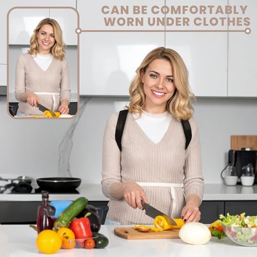 Posture Corrector Just For Women - Adjustable Back Brace - Full Spine Support & Alignment Pain Relieves Neck, Shoulder, Clavicle & Lumbar Pain Breathable & Comfortable - Sizes Medium & Large Perfect for Office. - Image 6