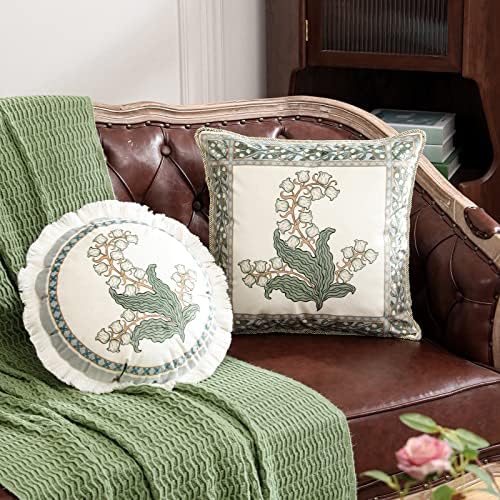 patdrea Designer Velvet Throw Pillow Cover,Set of 2,18"x18"-Callista A - Image 2