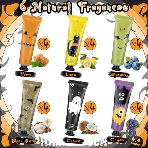 24 Pack Halloween Hand Cream, Halloween Lotion Gifts Bulk for Women - Image 6
