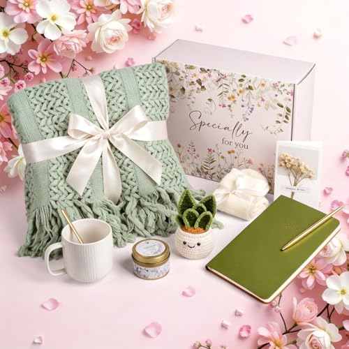 Mothers Day & Birthday Gifts for Women, Gift Baskets for Women, Self Care Gifts Care Package, Thank You, Get Well, Sympathy Inspirational Friendship Gifts Box for Mom, Grandma,Sister,Friends,Girls - Image 3