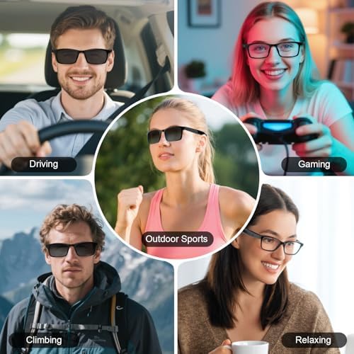 Bluetooth Audio Glasses, Open-Ear, Polarized, Men & Women - Image 5