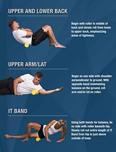 Pro-Tec Athletics Travel Foam Roller, High-Density Massage Tool for Flexibility, Myofascial Release, and Recovery - Image 4