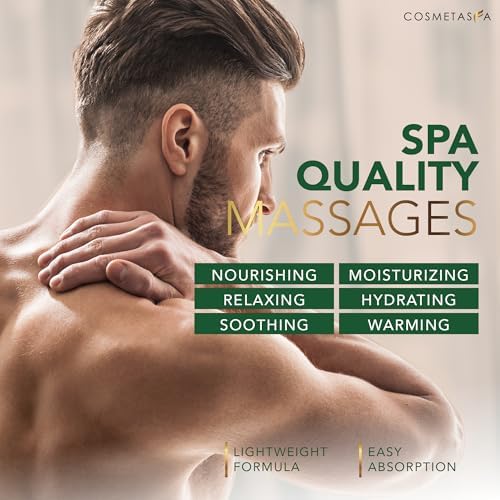 Cosmetasa Sore Muscle Massage Oil - 8.8 oz, Soothes Muscle and Joint with Arnica Extract, Peppermint, Chamomile, and Lavender Oil (8.8 oz, Sore Muscle) - Image 4