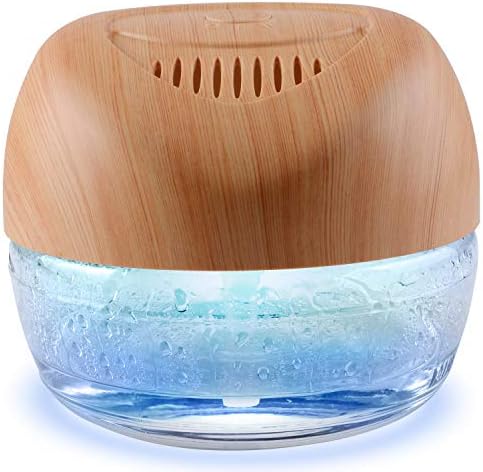 Water-Based Purifier Air Washer, Air Revitalizer & Freshener, Air Fresher with 7 LED Color Changing Light for Rooms (LightYellow) by apairpleasure