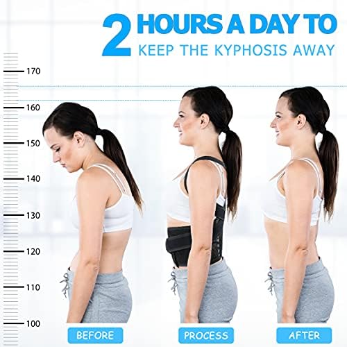 Posture Corrector for Men&Women - Back Brace for Lumbar Support and Upright - Breathable Back Straightener Back Corrector Large(33-37 Inch) - Image 3