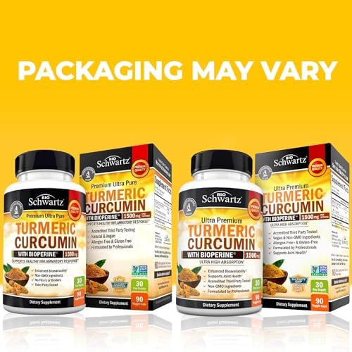 Turmeric Curcumin with Black Pepper Extract 1500mg - Turmeric Supplement - Image 5