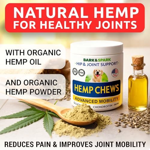 Advanced Joint Hemp Chews for Dogs Mobility - Hip&Joint Pain Relief Treats - Image 5