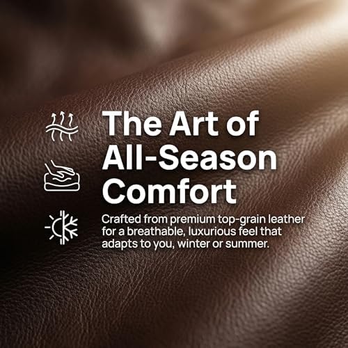A leather rear seat cushion specially designed for cars - made by hand - can relieve pain in the buttocks, pressure points, and sciatic nerve. | Rear seat cover (Coffee Brown, Rear Seat Cushion) - Image 3