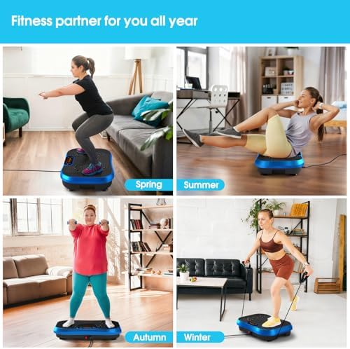 SoftGym Vibration Plate Exercise Machine for Lymphatic Drainage & Fitness - Image 6