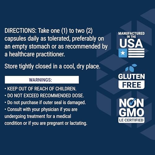 Life Extension Super R-Lipoic Acid, Healthy Aging, oxidative Stress Defense, with 240 mg Active R-Form, Gluten-Free – Non-GMO – Vegetarian – 60 Capsules (Pack of 2) - Image 7
