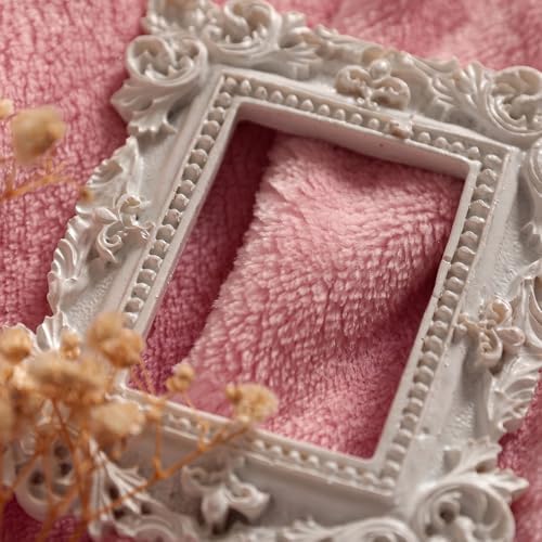 NANPIPER Fleece Blankets, Super Soft Flannel King Size Blanket for Bed, Luxury Cozy Microfiber Plush Fuzzy Blanket,Pink - Image 3