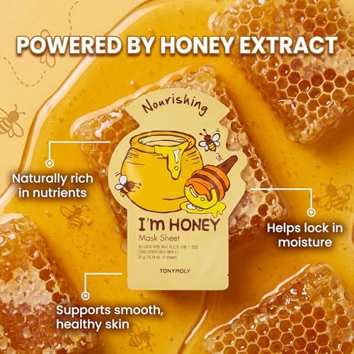 TONYMOLY I'm Face Sheet Masks - Hydrating & Soothing Korean Skincare - Image 4