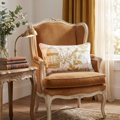 patdrea Designer Velvet Throw Pillow Cover,Set of 2,12"x20"-Aviary - Image 7